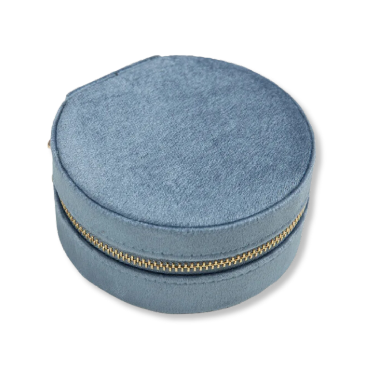 Velvet Circle Jewelry Case