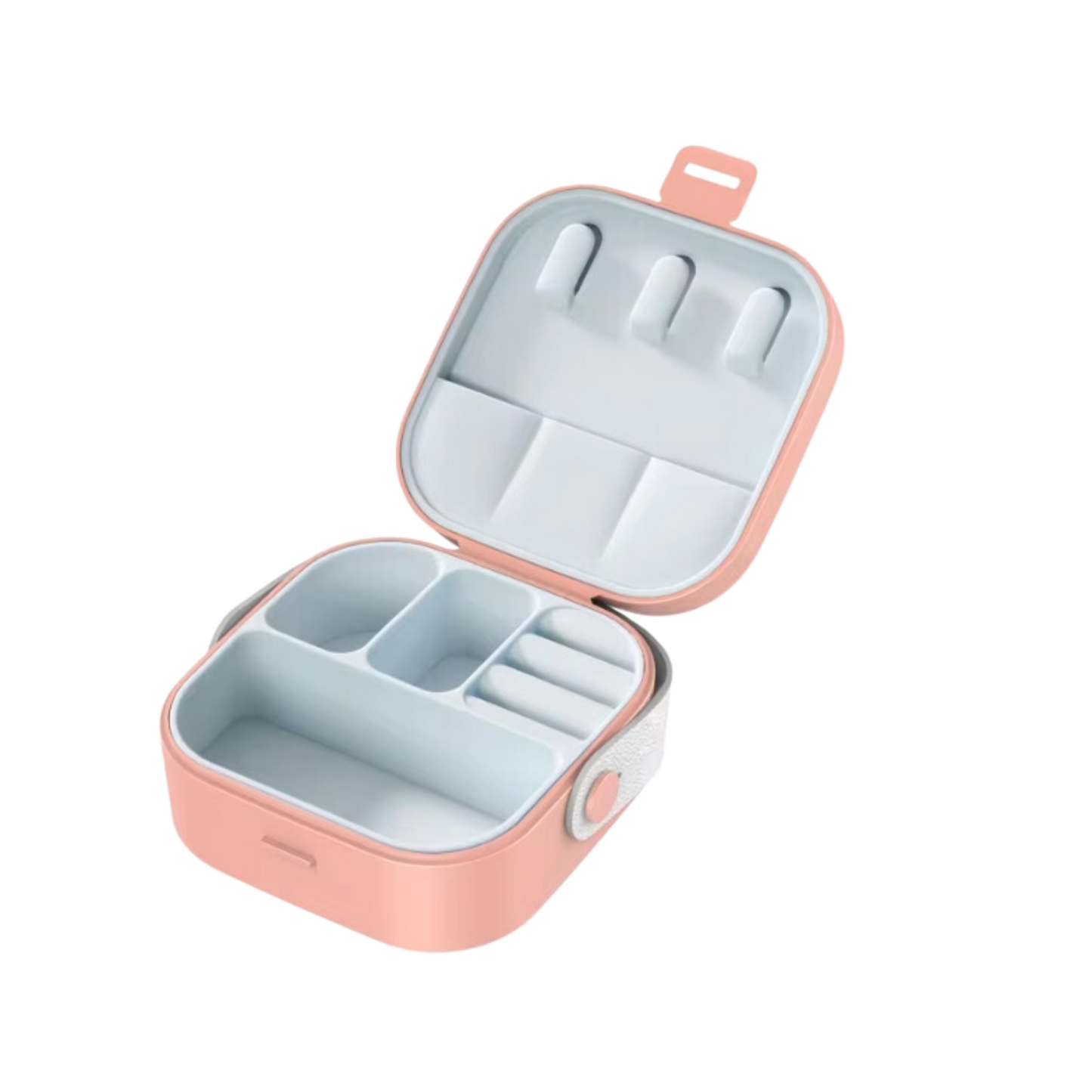 Square Jewelry Case with Handle