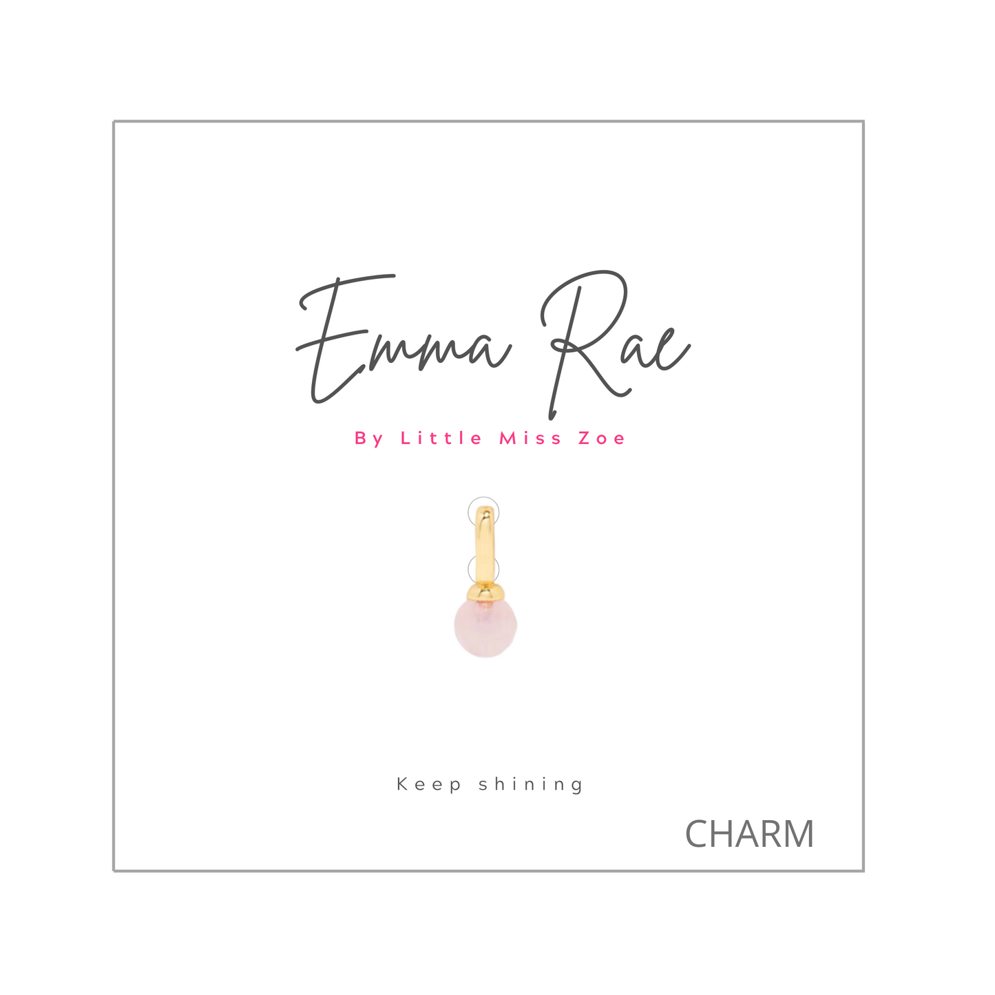 Charm Bar - Individual Clip-On Charm