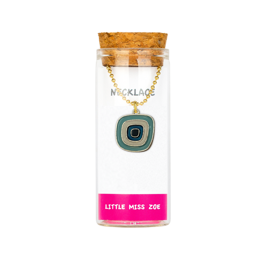 Vortex Evil Eye Necklace in a Bottle