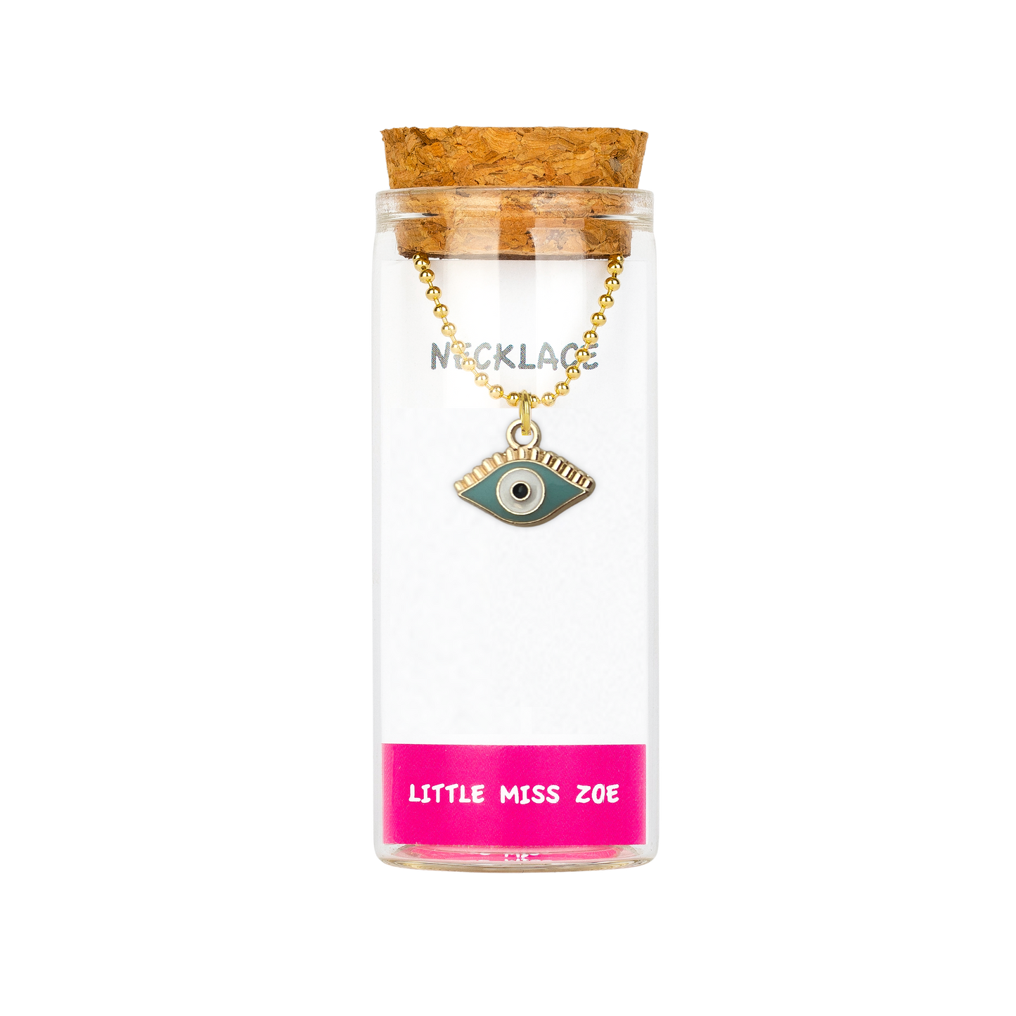Evil Eye Necklace in a Bottle