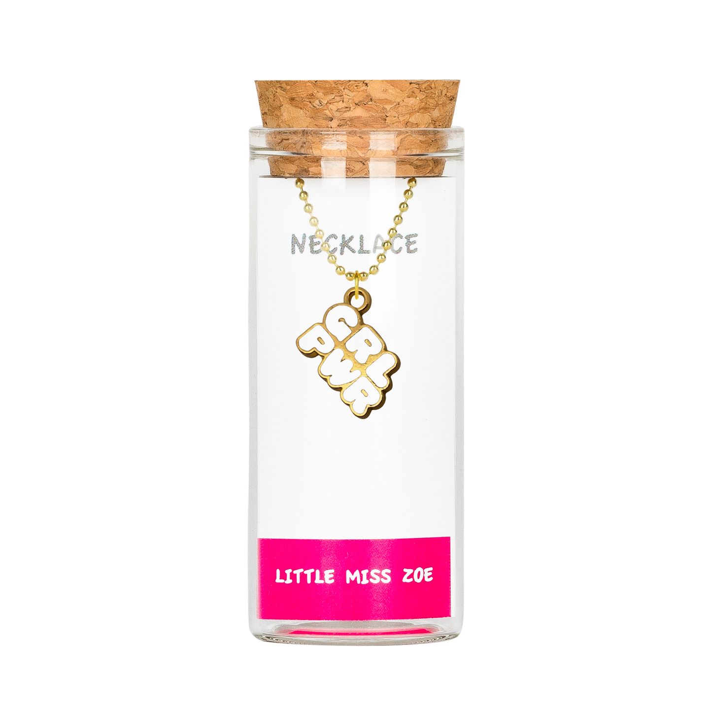 Girl Power Necklace in a Bottle