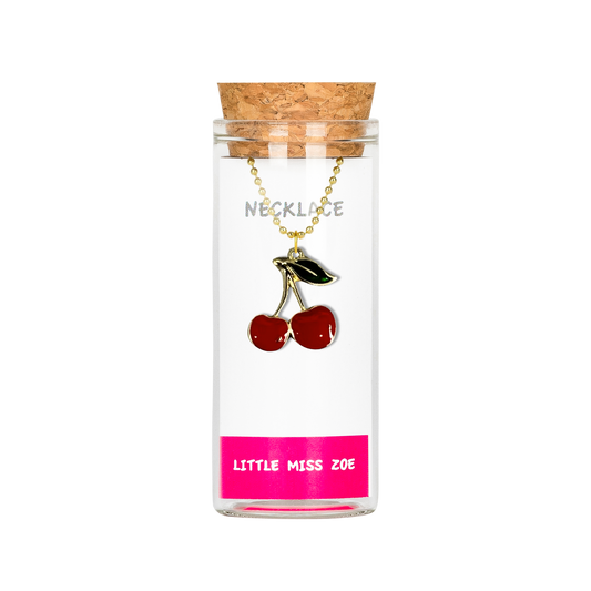 Cherry Necklace in a Bottle