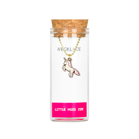 Unicorn Necklace in a Bottle