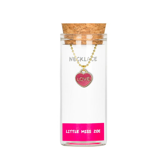 LOVE Necklace in a Bottle