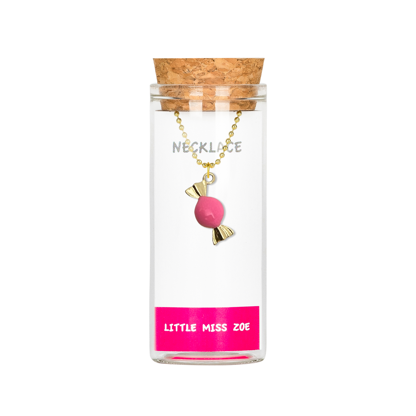 Candy Necklace in a Bottle