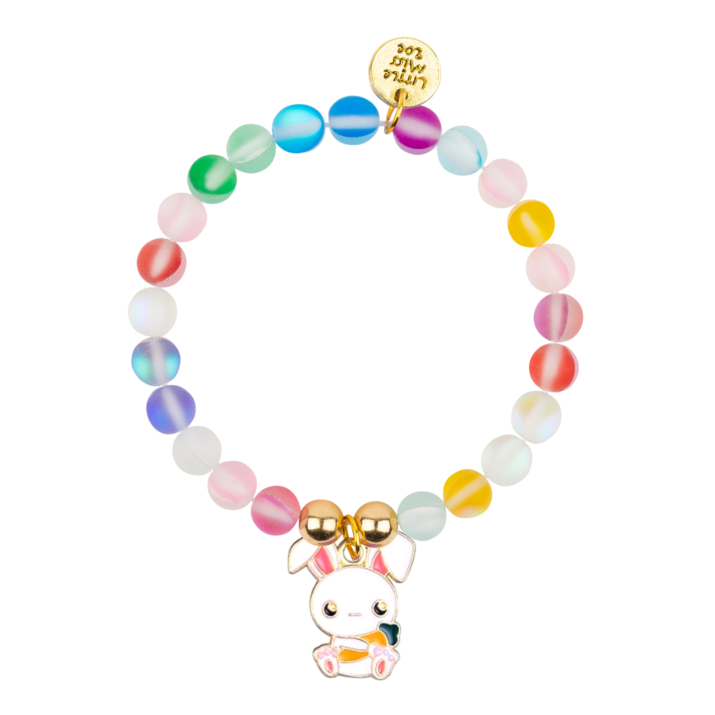 Bunny Rainbow Confetti Bracelet