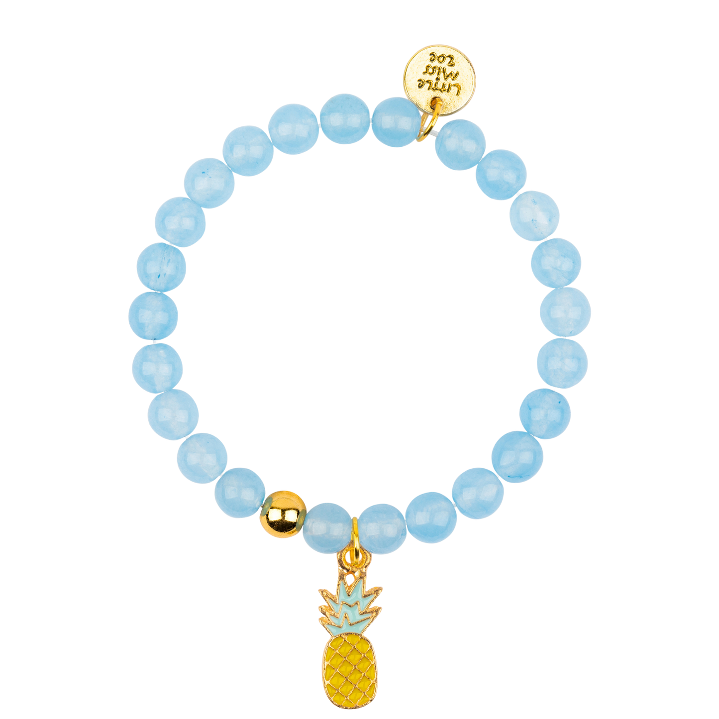 Pineapple Gemstone Bracelet
