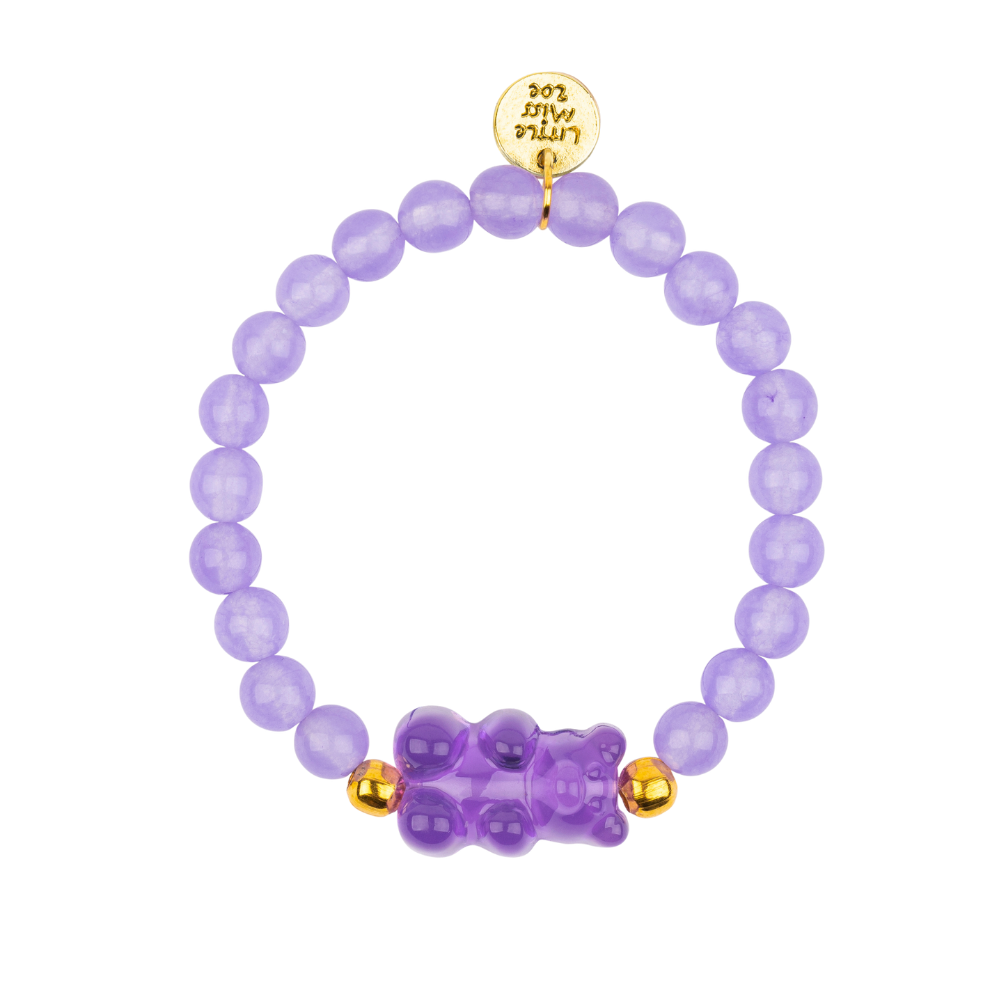 Purple Gummy Bear Bracelet