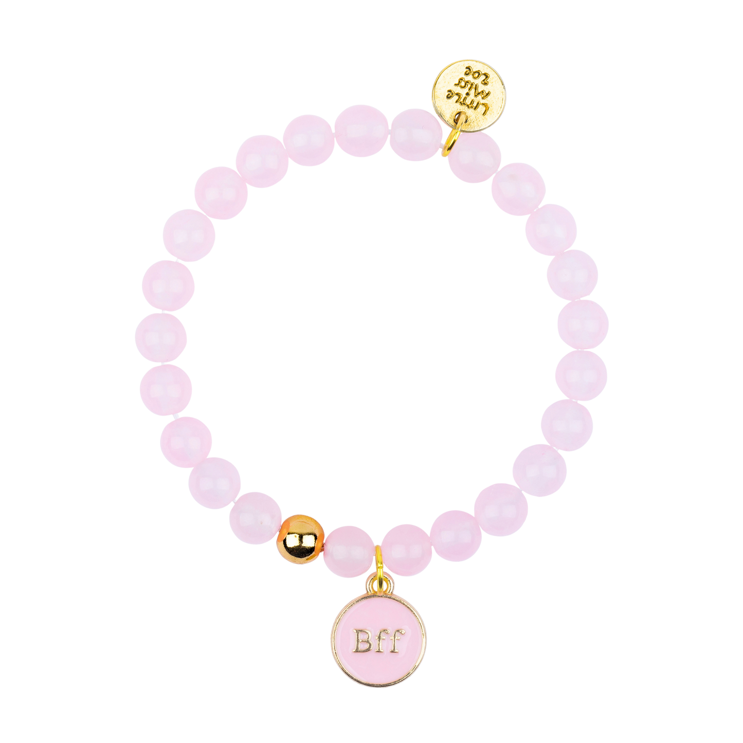 BFF Pink Gemstone Bracelet