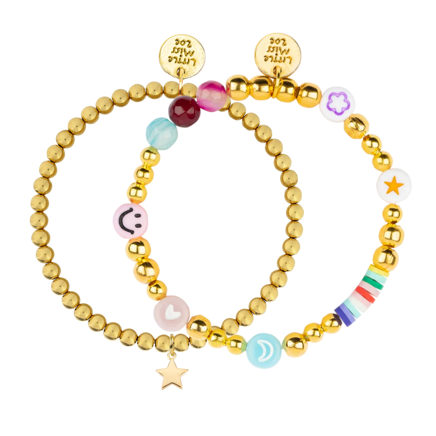Mix Media Bracelet Duo