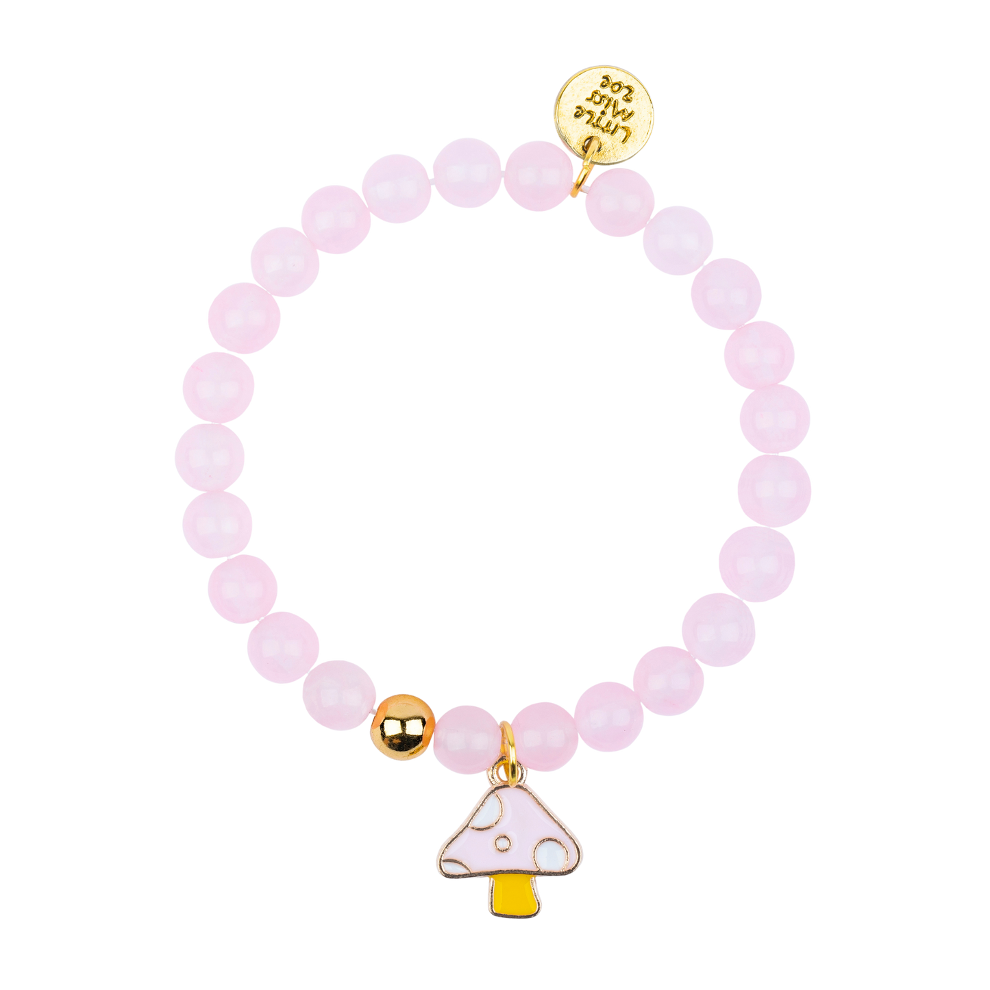 Mushroom Gemstone Bracelet