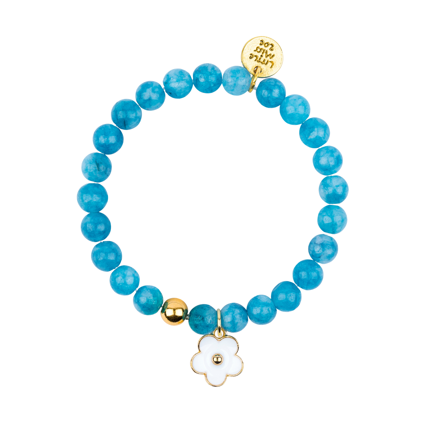Flower Gemstone Bracelet