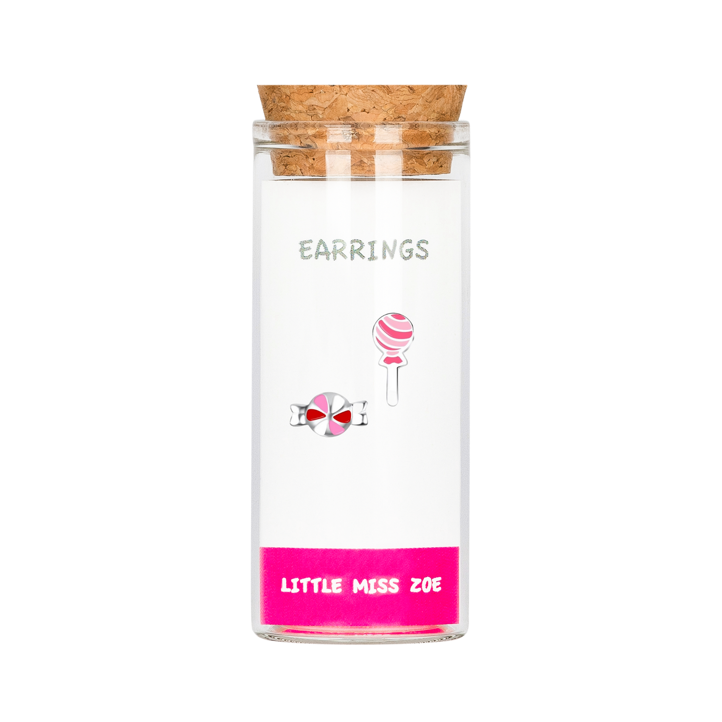 Candy Stud Earrings in a Bottle