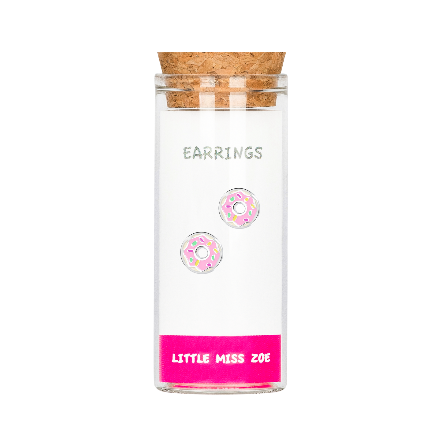 Donuts Earrings in a Bottle