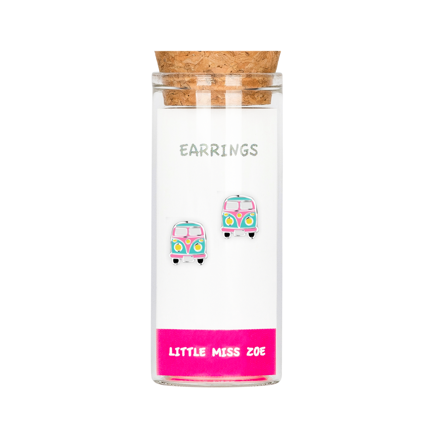 Van Stud Earrings in a Bottle