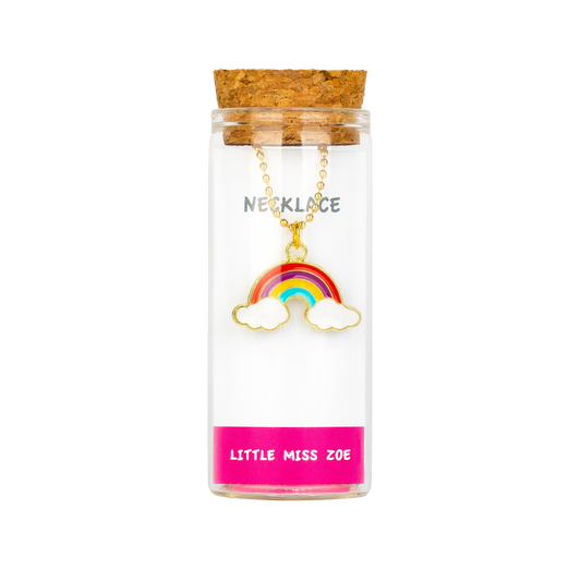 Rainbow Necklace in a Bottle