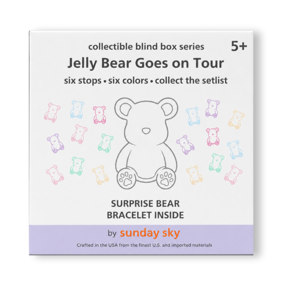 Jelly Bear Goes on Tour Blind Box Bracelet