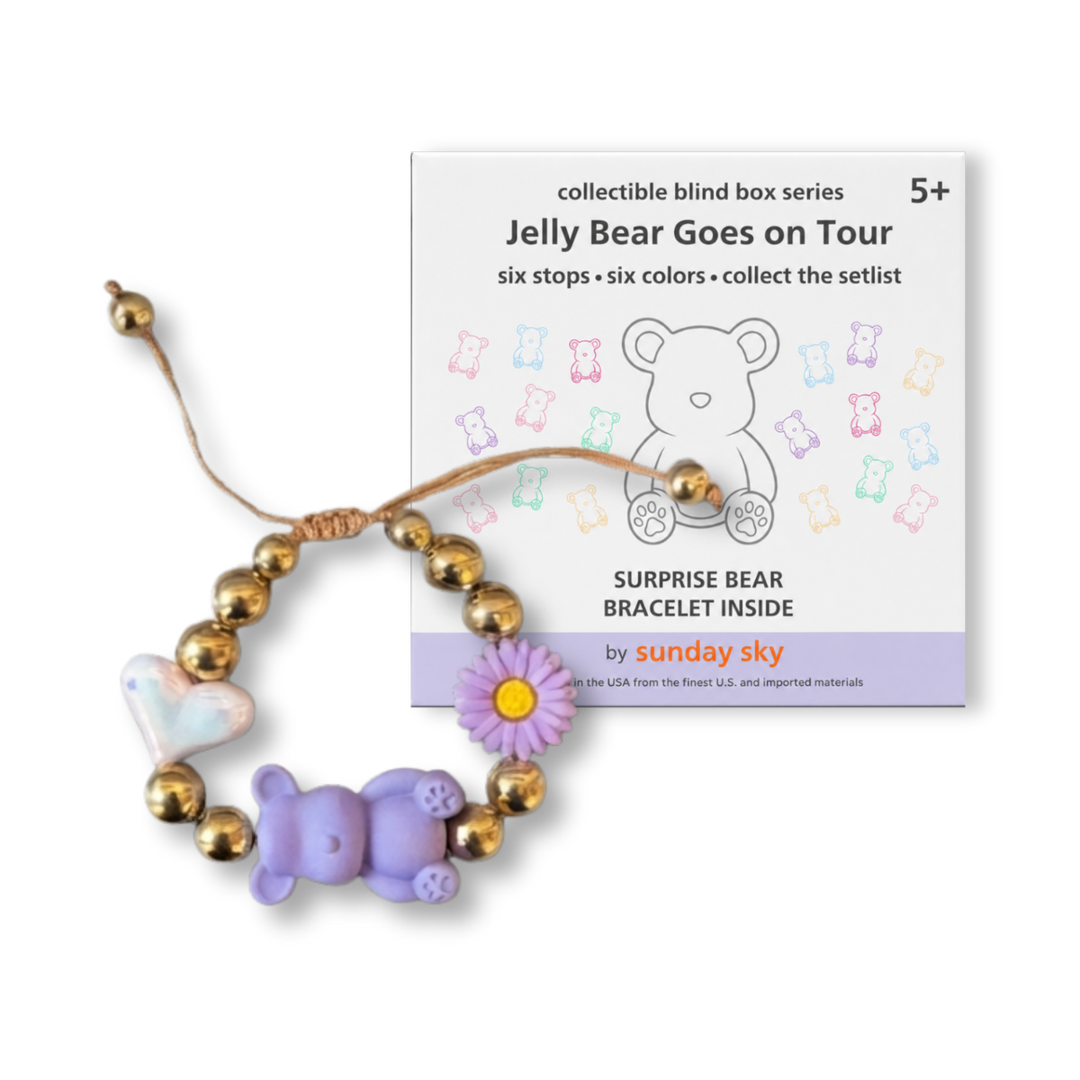 Jelly Bear Goes on Tour Blind Box Bracelet