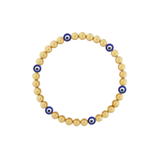 Evil Eye Gold Filled Bracelet