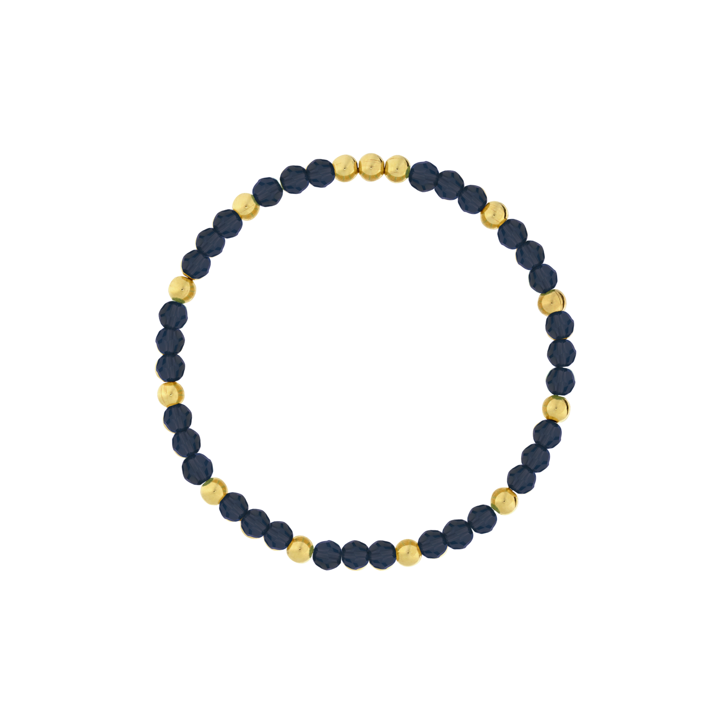 4mm Gold Filled Gemstone Mixed Bracelet