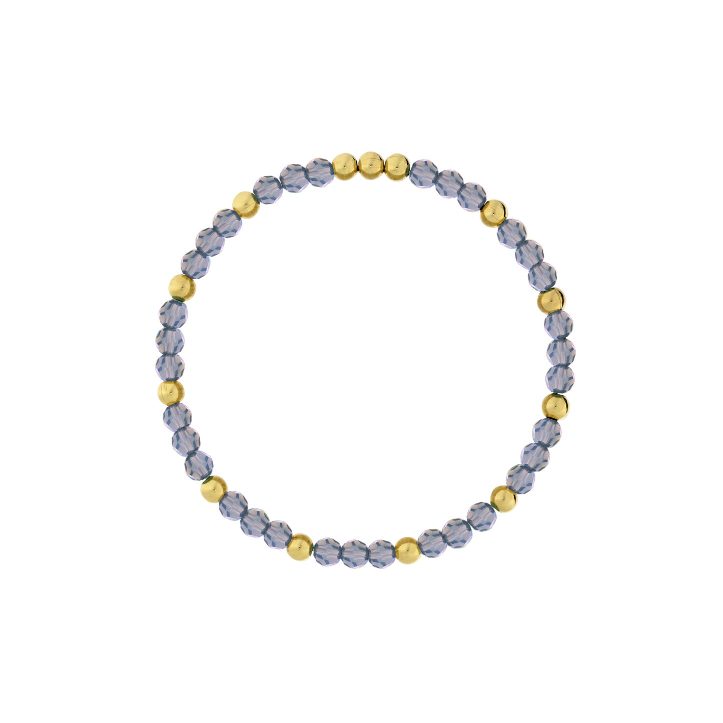 4mm Gold Filled Gemstone Mixed Bracelet