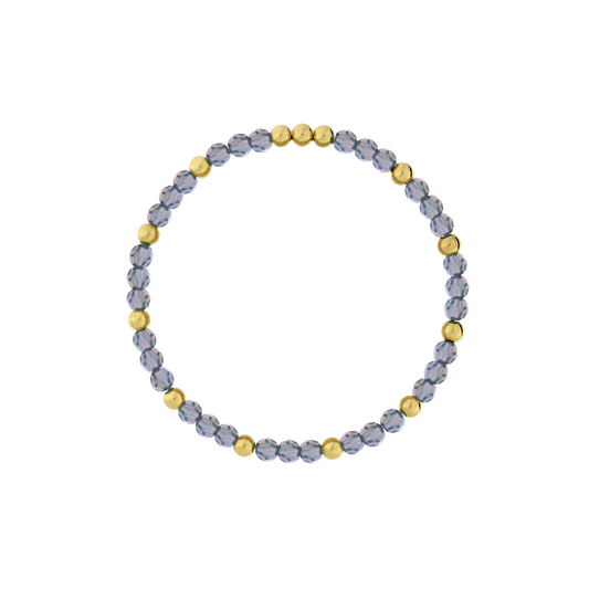 4mm Gold Filled Gemstone Mixed Bracelet