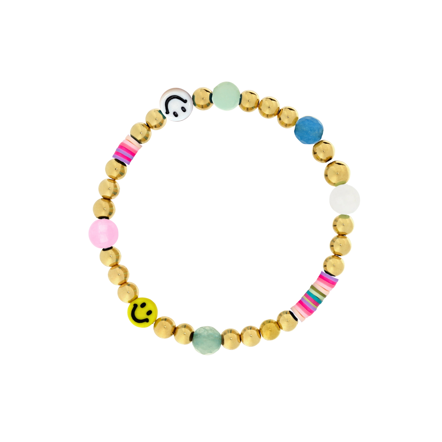 Rainbow Luxe Mix Media Bracelet