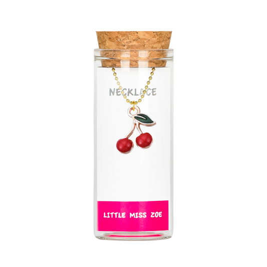 Cherry Necklace in a Bottle