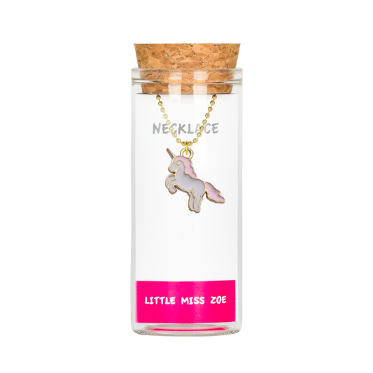 Unicorn Necklace in a Bottle