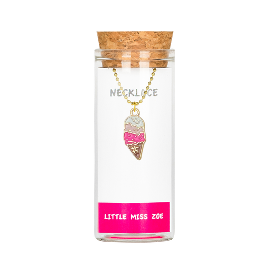 Ice Cream Necklace in a Bottle