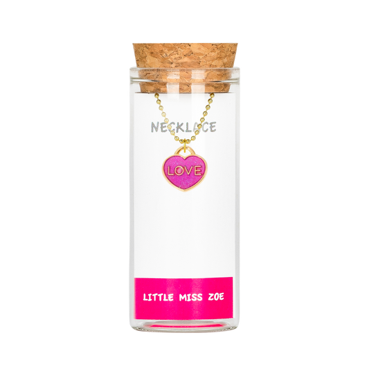 LOVE Necklace in a Bottle