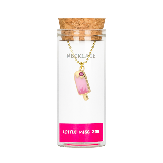 Popsicle Necklace in a Bottle