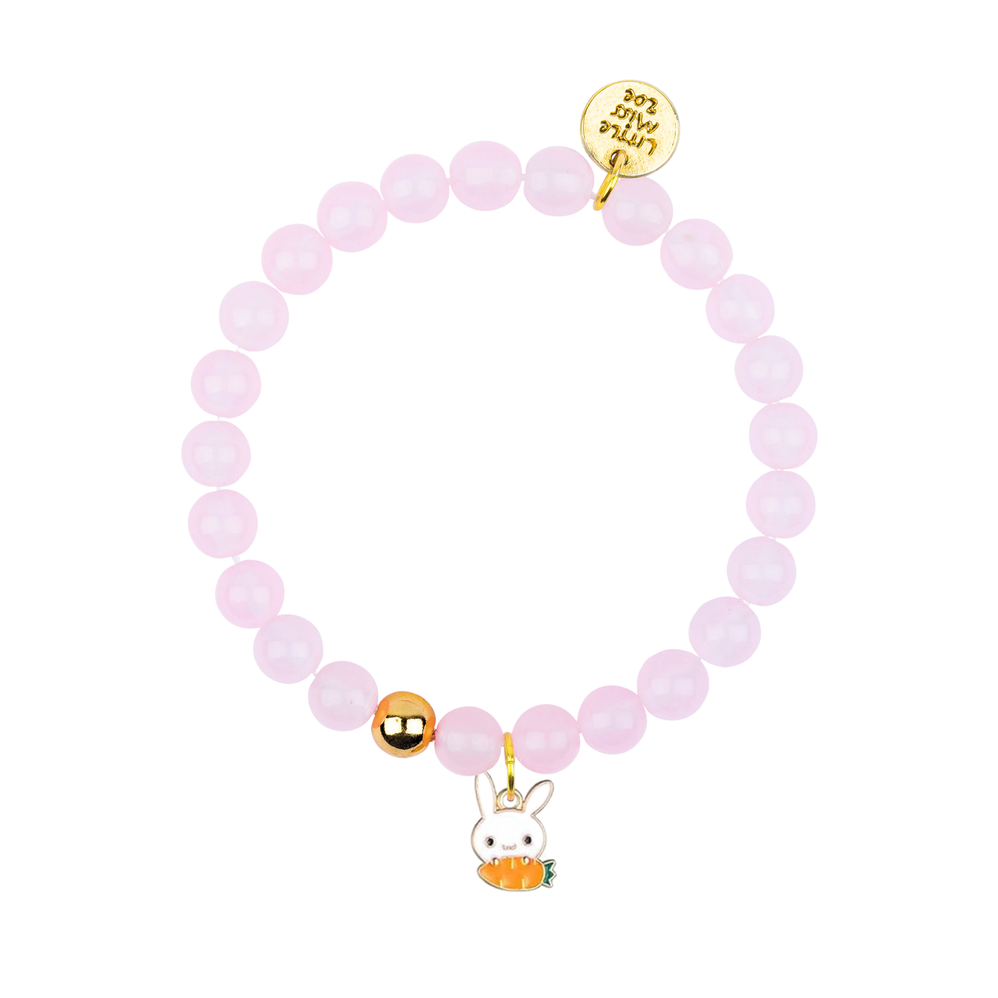 Bunny Pink Gemstone Bracelet