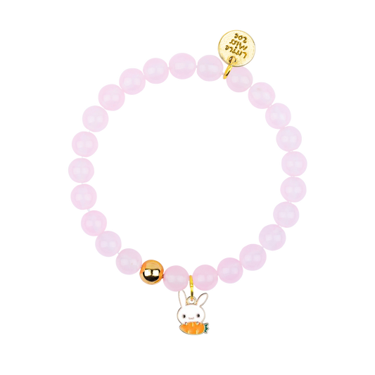 Bunny Pink Gemstone Bracelet