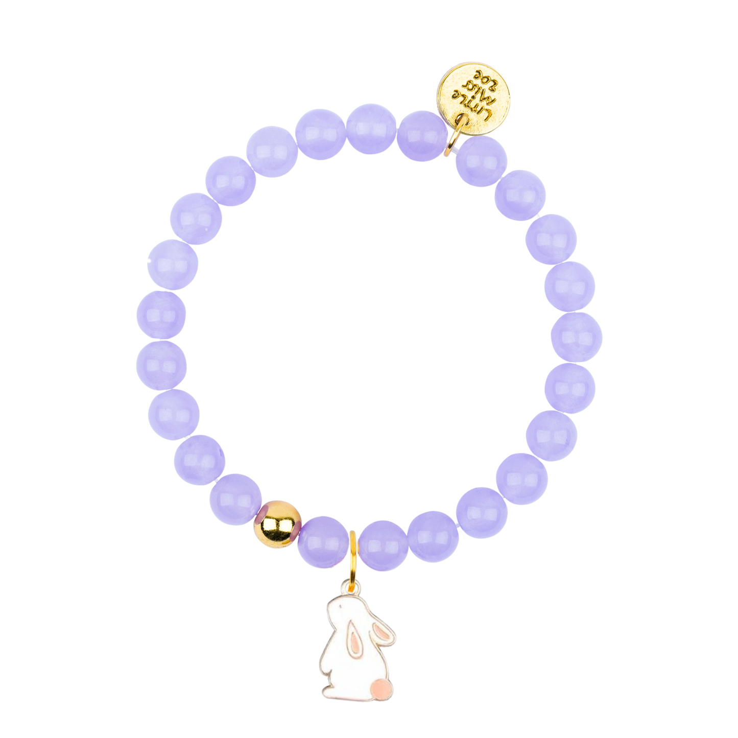 Bunny Purple Gemstone Bracelet