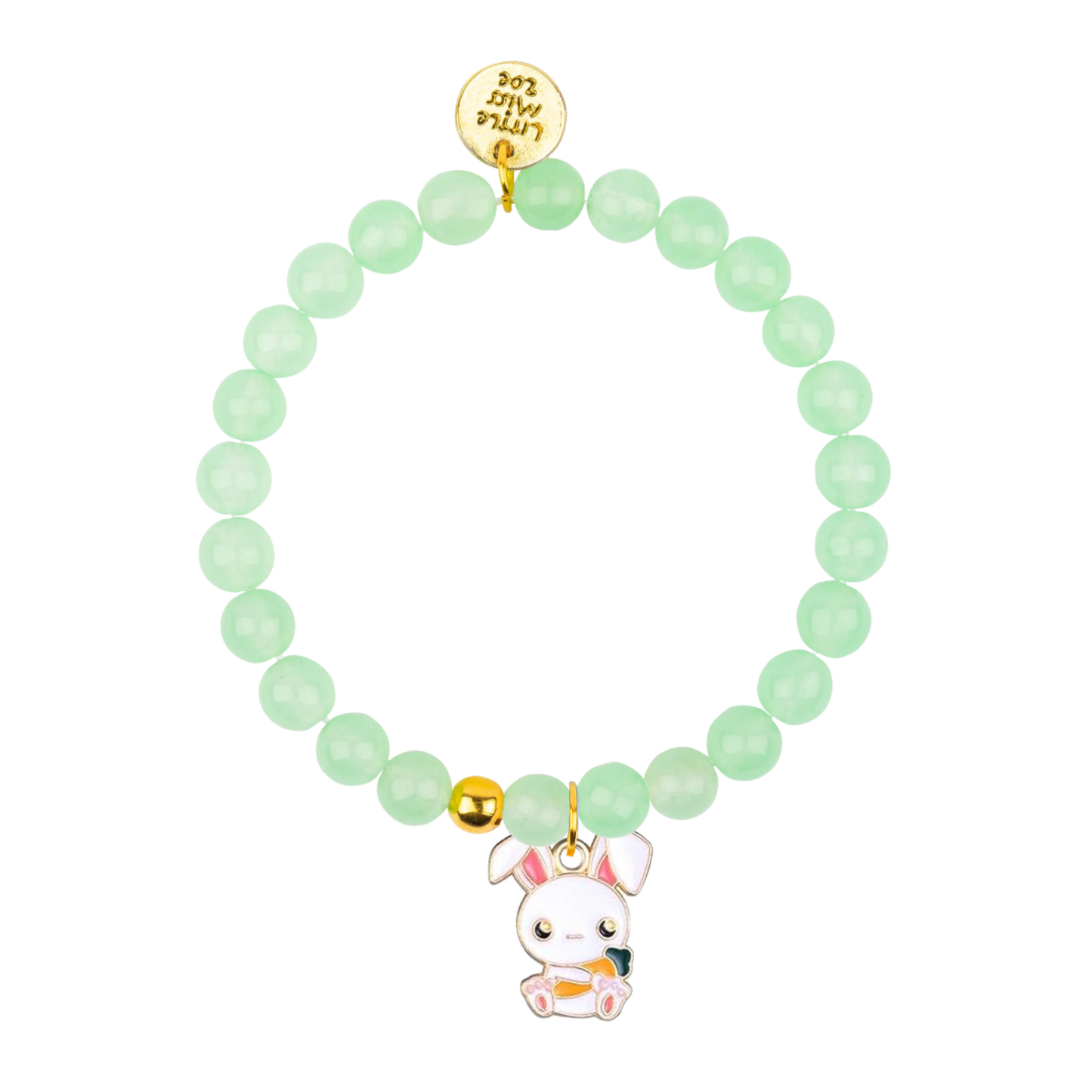 Bunny Mint Gemstone Bracelet