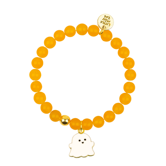 Ghost Orange Gemstone Bracelet