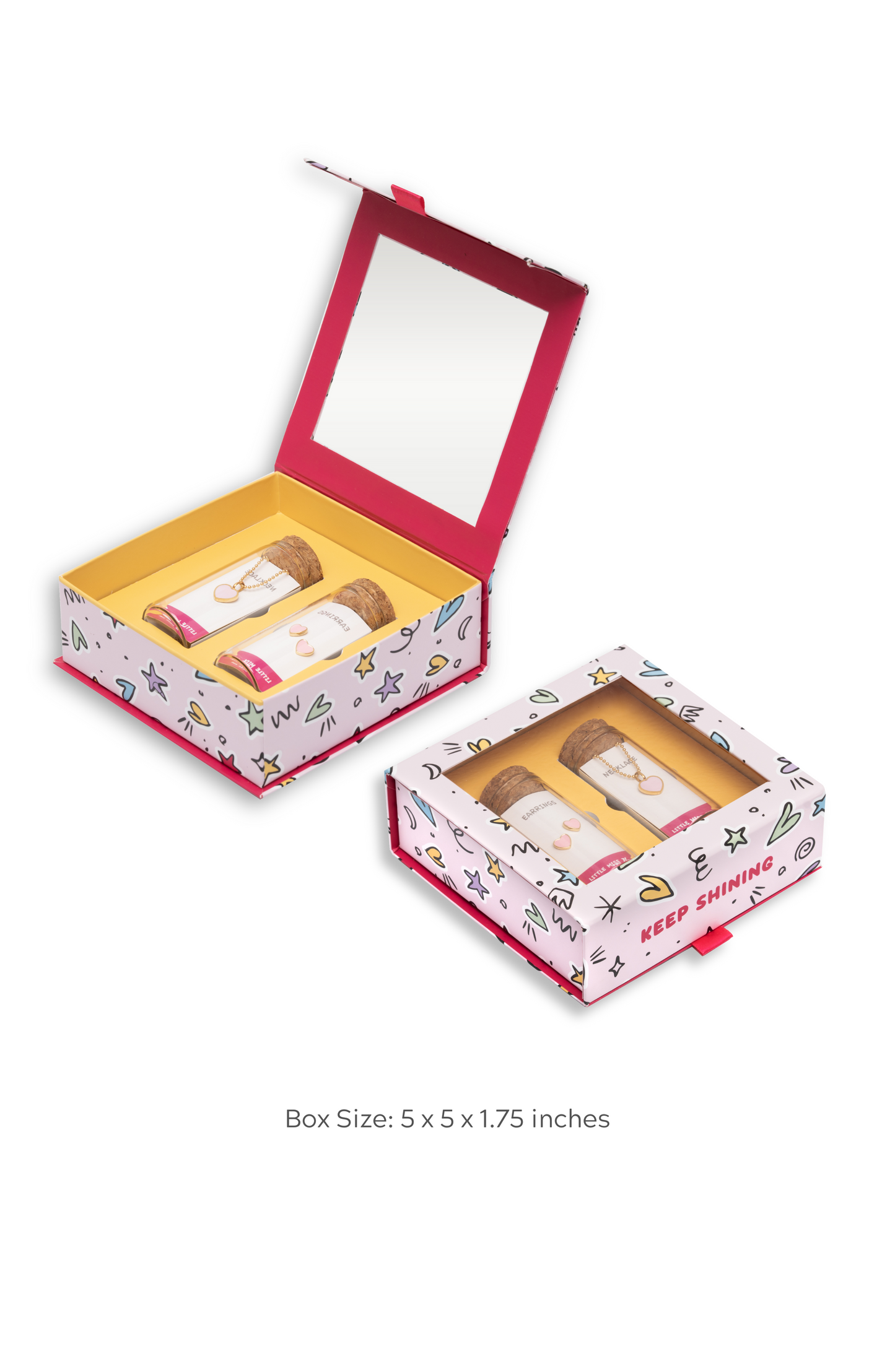 Star Necklace and Earrings Gift Set