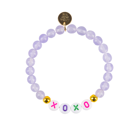 XOXO Gemstone Bracelet