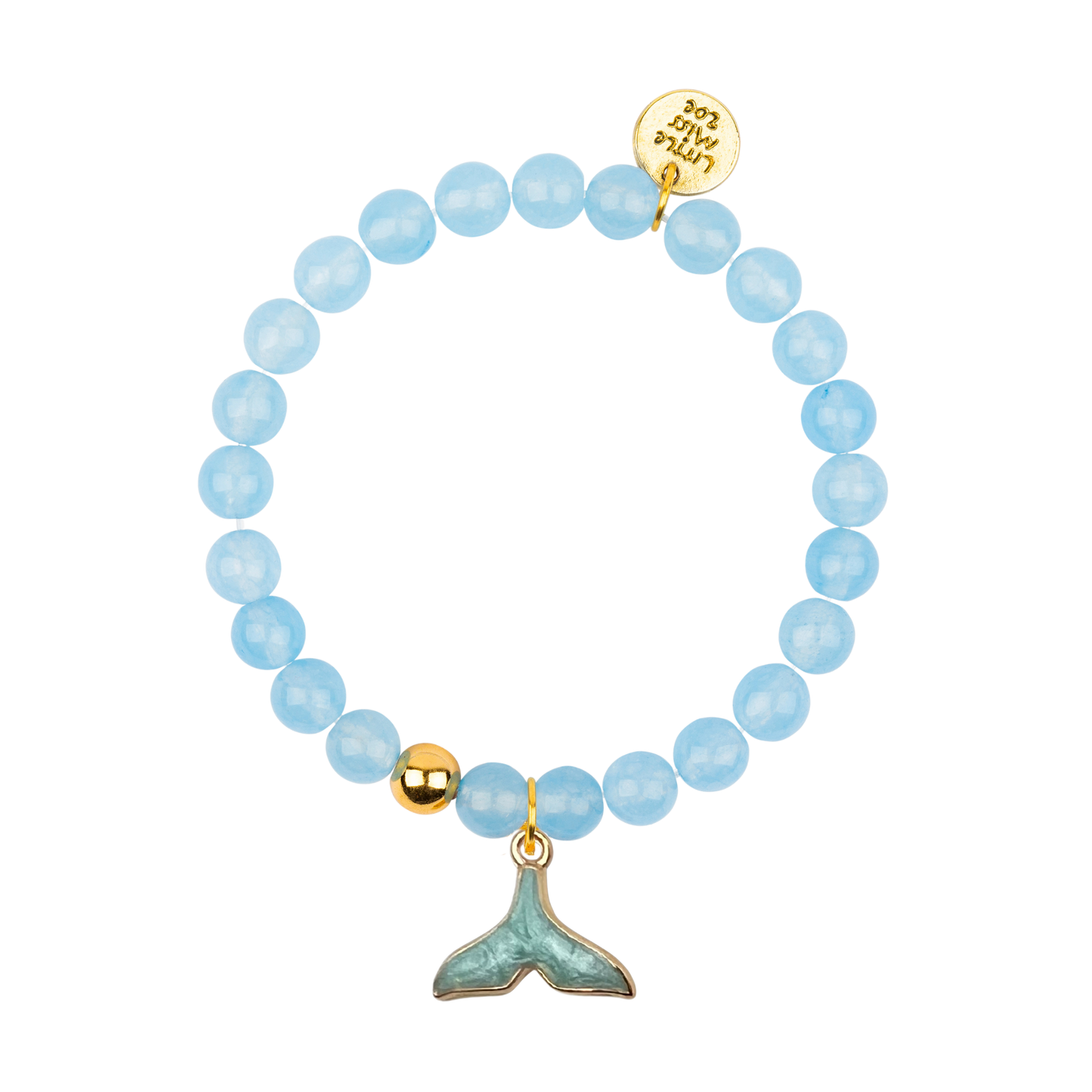 Whale Tail Gemstone Bracelet