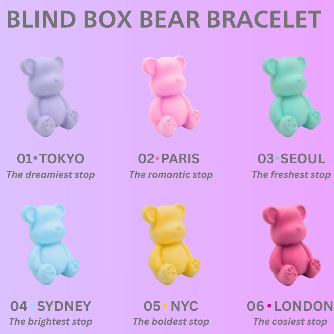 Jelly Bear Goes on Tour Blind Box Bracelet